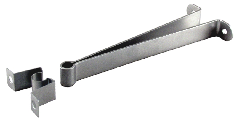 DOOR HOLDER C CLIP - 3" METAL