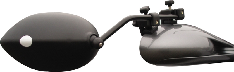 AERO 3 CLAMP ON EXTRA WIDE CONVEX TOWING MIRROR PAIR
