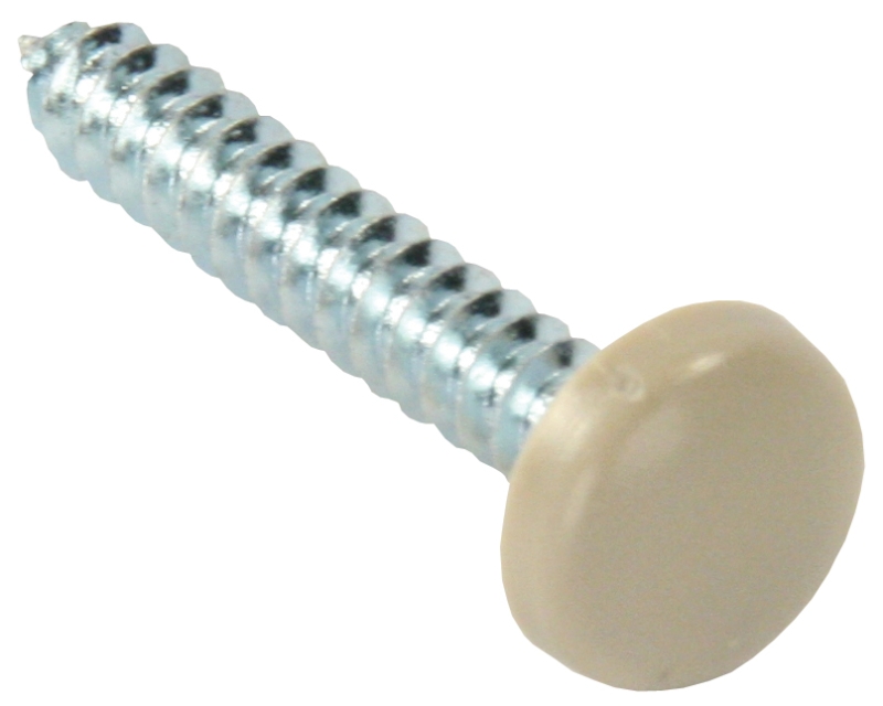 SCREW KAPPET W/ COVER BEIGE - 14/PK