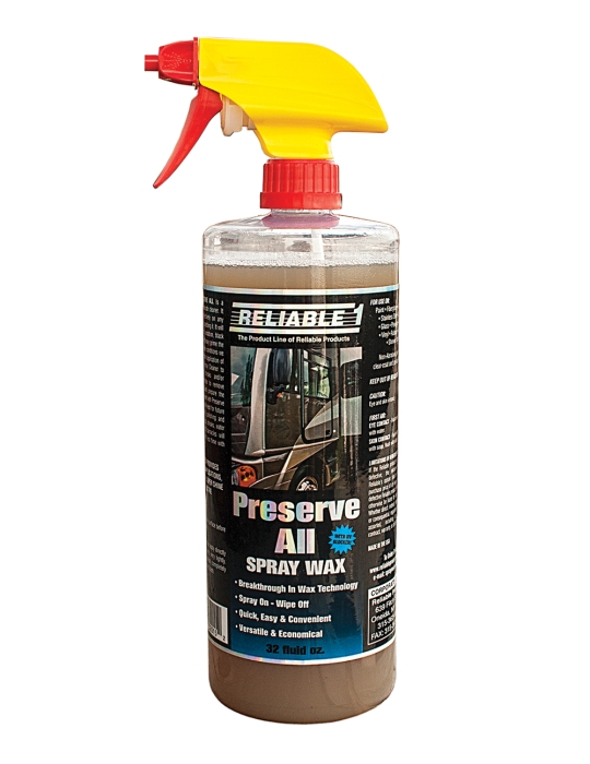 PRESERVE ALL SPRAY WAX 32 Oz.