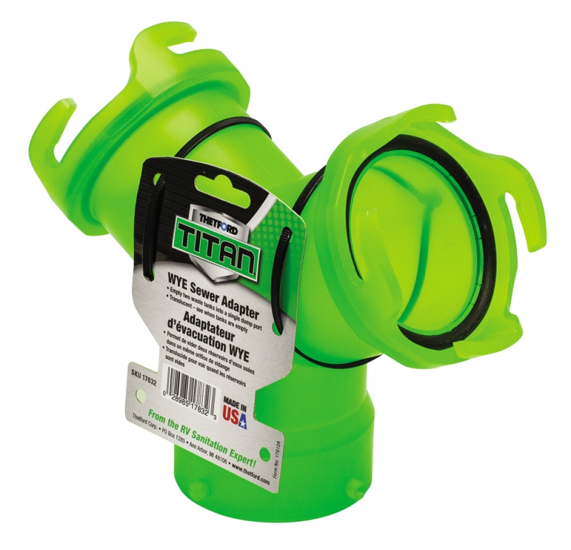 Titan Wye Sewer Adapter
