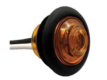 Round LED Marker Light  Amber