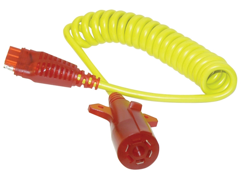 ADAPTER FLEX COIL 7 RV BLADE TO 4 WIRE FLAT W/ NITE GLOW