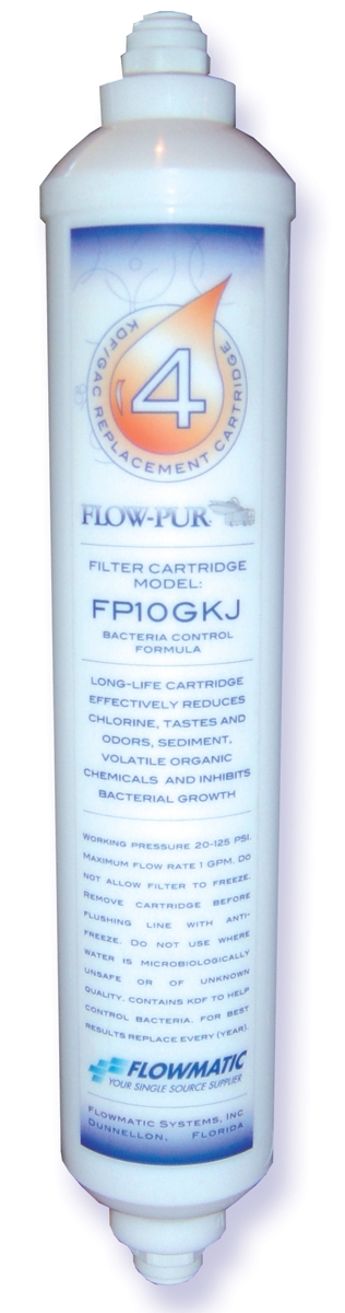 WATER FILTER IN-LINE W/ JOHN GUEST FITTINGS
