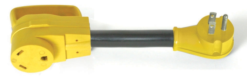 Power Grip Dogbone Adapter 15M-30F Amp 125V-1875W