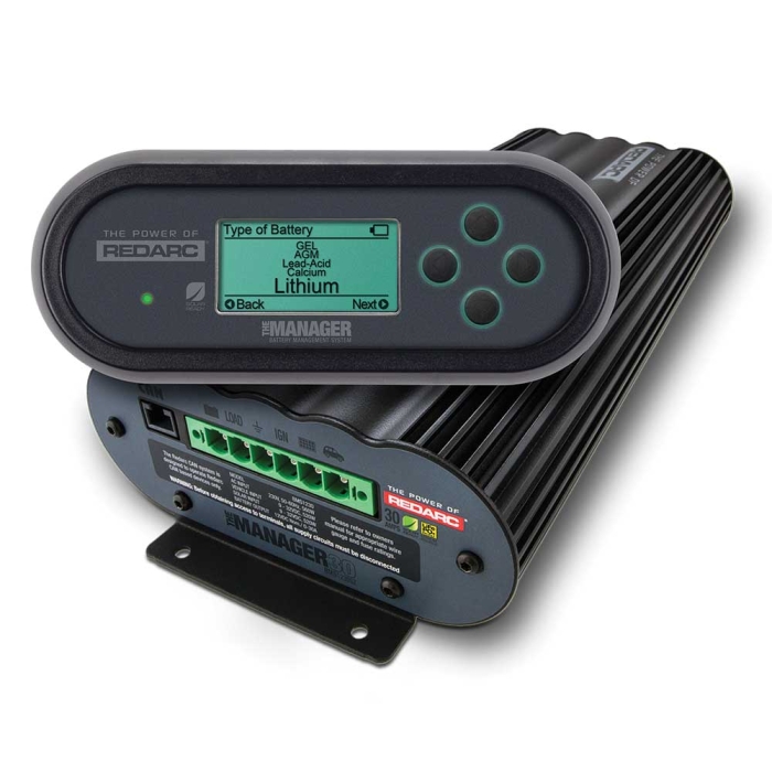 The Manager30 Battery Management System w/Color Bluetooth Display