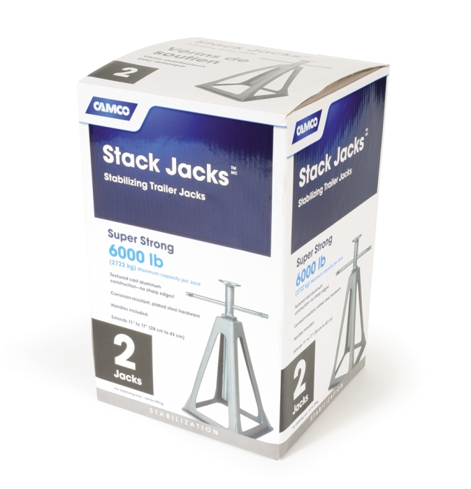 JACK STAND OLYMPIAN ALUMINUM  2ea/box