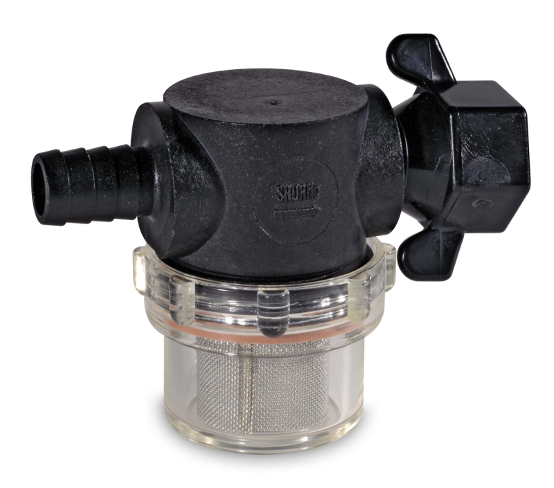 Swivel Nut Strainer 1/2" Barb Inlet