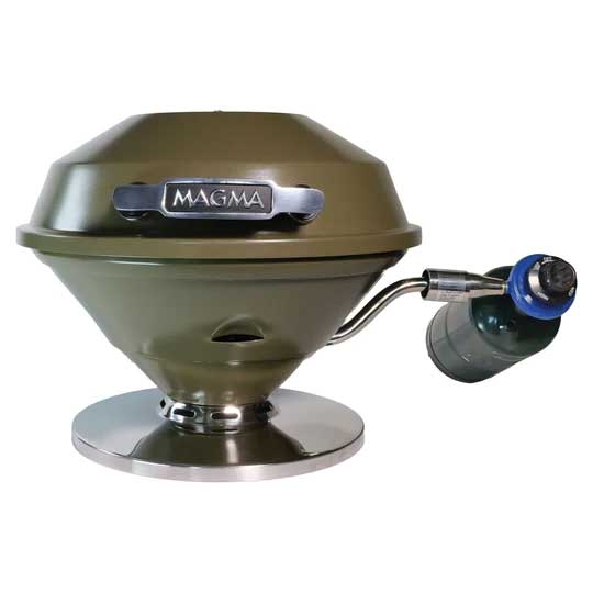 Magma Beach Fire Portable Gas Grill 15" Avocado Stainless Steel