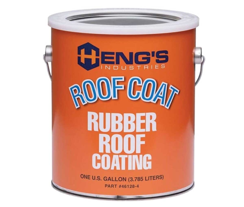 Universal Rubber Roof Coating  White  Gallon
