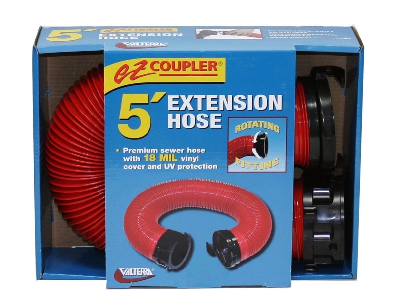 SEWER HOSE EXTENSION 5' EZ COUPLER