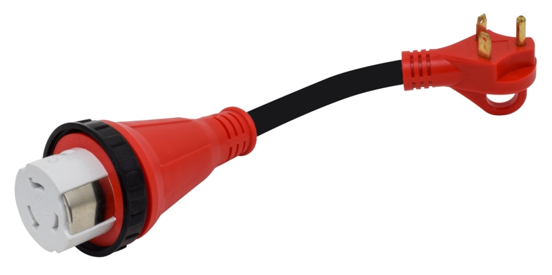 30AM-50AF Detach Adapter Cord w/Hdl  12