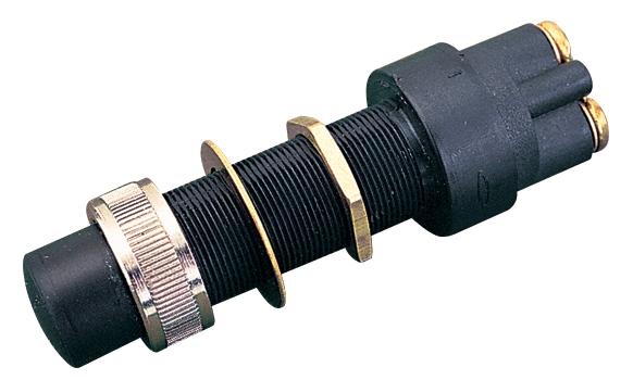 SWITCH POLY PUSH BUTTON W/ CAP (2 BOSS)