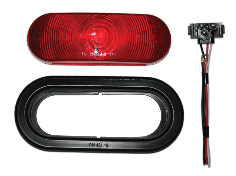 OVAL SUBMERSIBLE STOP/TURN/TAIL LIGHT - COMPLETE KIT - VIZ PACK