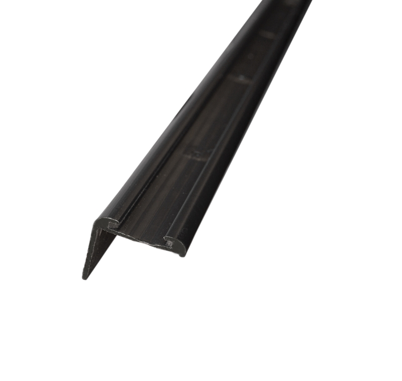 Long Leg Insert Corner Molding - 16' - Black