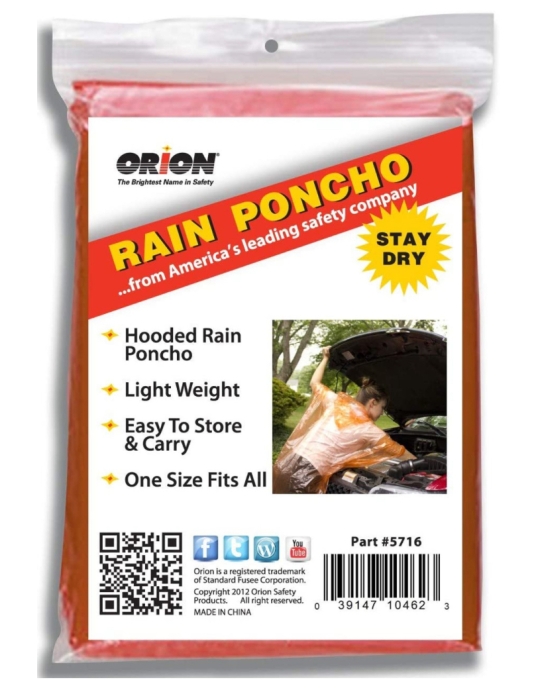 RAIN PONCHO