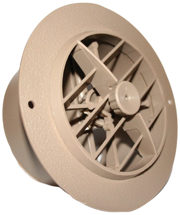 ROTAIRE REGISTER DAMPERED - BEIGE