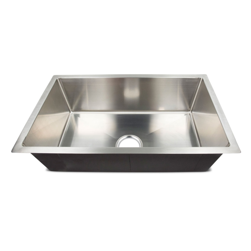 Single Bowl Sink - 27" x 16" x 7" - Stainless Steel