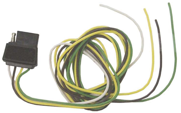 4 POLE CONNECTOR - CAR SIDE ONLY SKIN PACKED