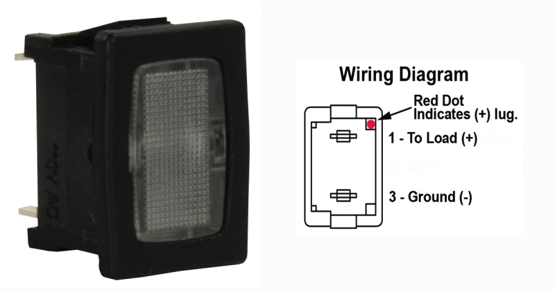 INDICATOR LIGHT LED - RED