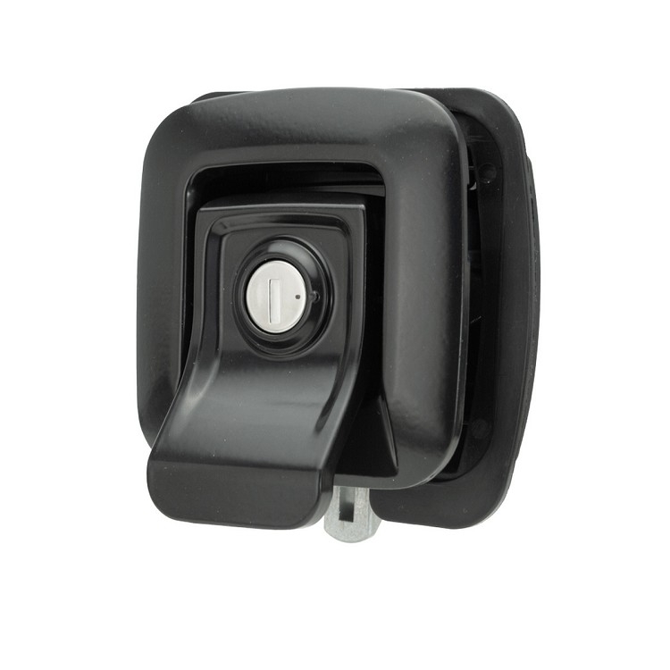 Global Mini Pro Baggage Door Lock  Black