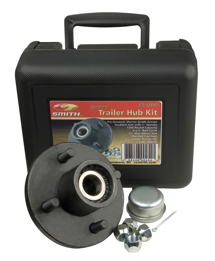 HUB KIT 1"SPINDLE 4 LUG 1250LB CAPACITY