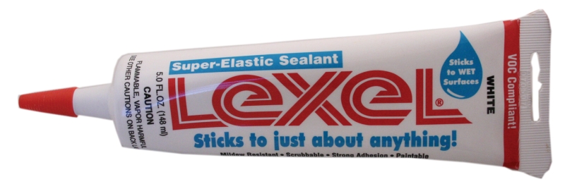 LEXEL Sealer 5 Oz. SQUEEZE TUBE - WHITE