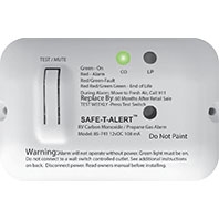 Alarm Carbon Monoxide/Propane  Surface Mount White
