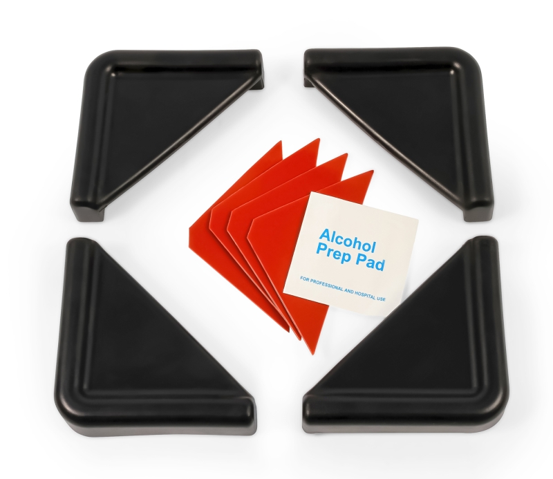 Slide-Out Corner Guard  Black