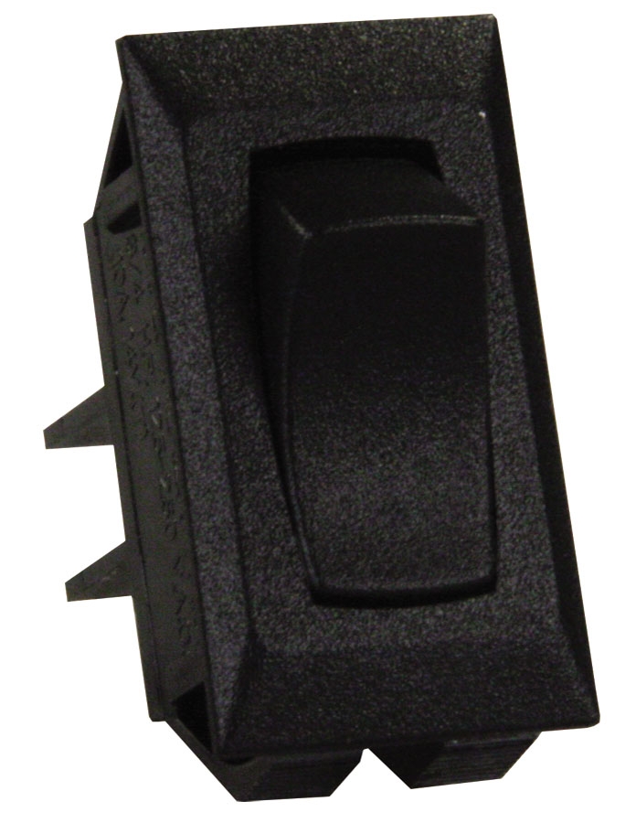 Unlabeled On/ Off Switch - Black