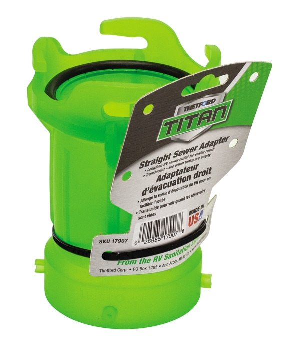 Titan Sewer Hose Adapter  Straight