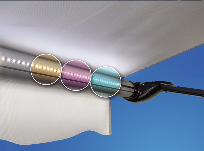 LED Universal Awning Light Kit Colored