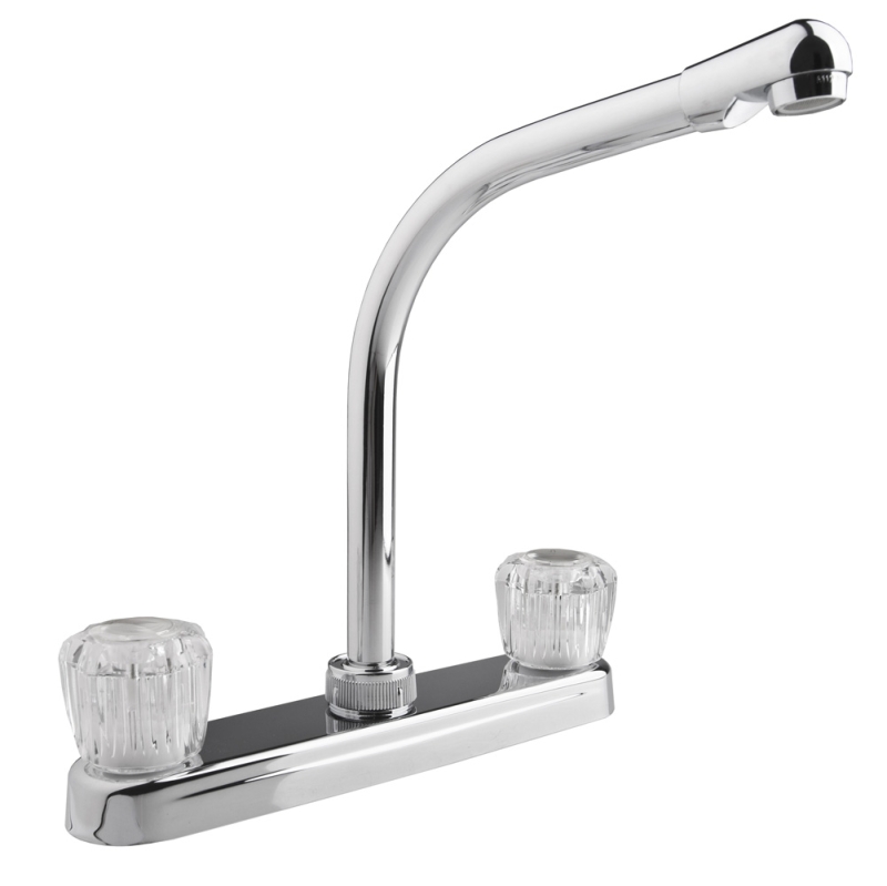 Hi-Rise RV Kitchen Faucet - Chrome Polished