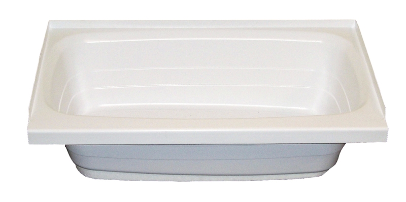 BATH TUB - CENTER DRAIN - WHITE - 24" X 36"