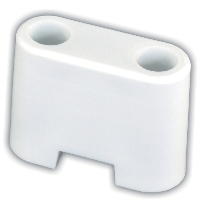 T STYLE DOOR BUMPER HOLDER - POLAR WHITE
