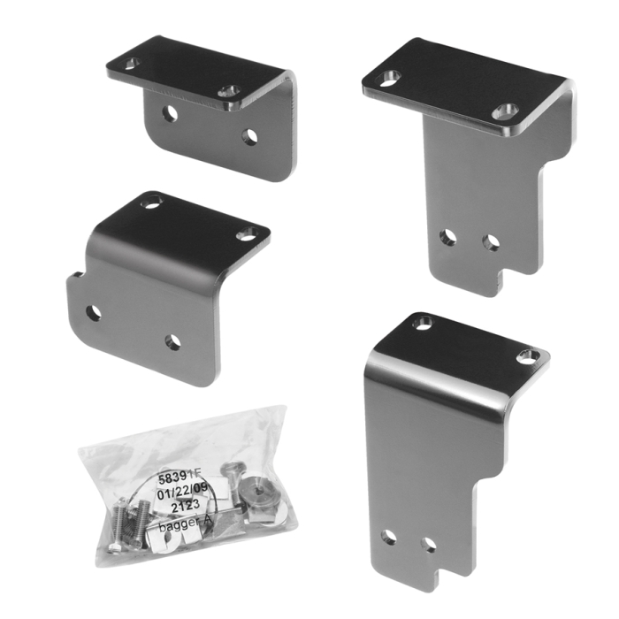 FIFTH WHEEL ADAPTER BRACKETS AND HARDWARE FOR NISSAN TITAN  (2004-2010)