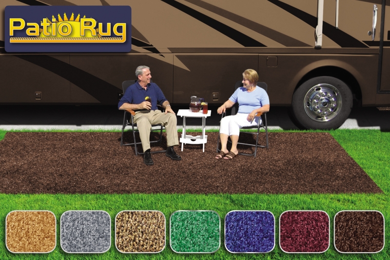 PATIO RUG 6' x 9' - ESPRESSO