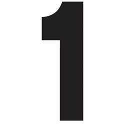 BLACK NUMBER - 1
