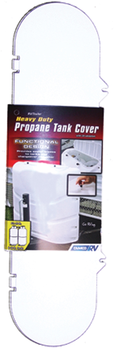 CAP REPLACEMENT KIT FOR PROPANE TANK COVER POLAR WHITE