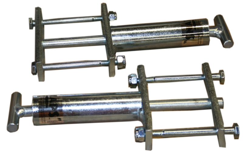 SNAPS FIFTH WHEEL - BOLT-ON - HD FITS 2-1/4" x 2-1/4' LEG WITH 1/2' HOLE 7/16" PIN