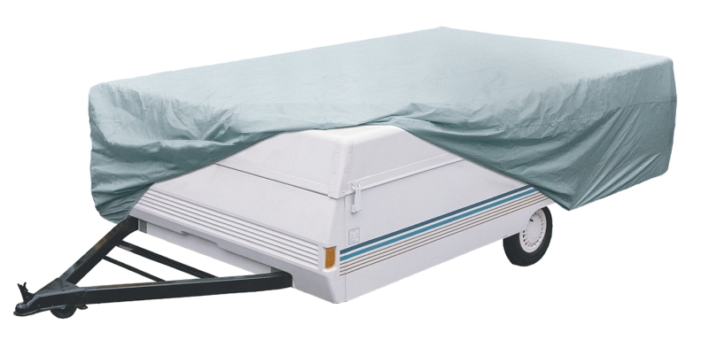 COVER TENT TRAILER 16' TO 18' DELUXE POLYPRO 3 GREY/WHITE
