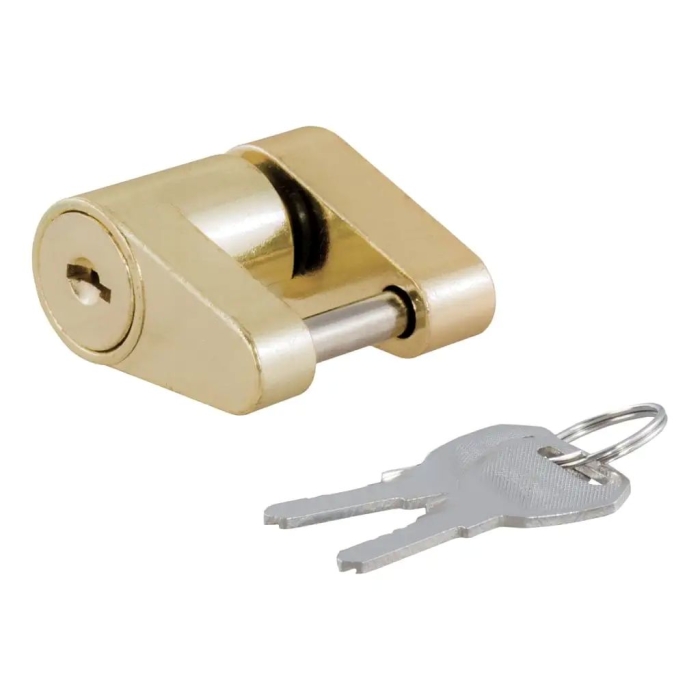 COUPLER LOCK - BRASS PLATED