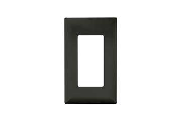 Self-Contained Cover Plate - Black