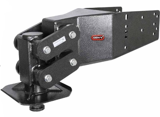 GEN-Y Torsion Flex 5th Wheel King Pin Box 4.5K to 6.5K pin weight 30K towing.