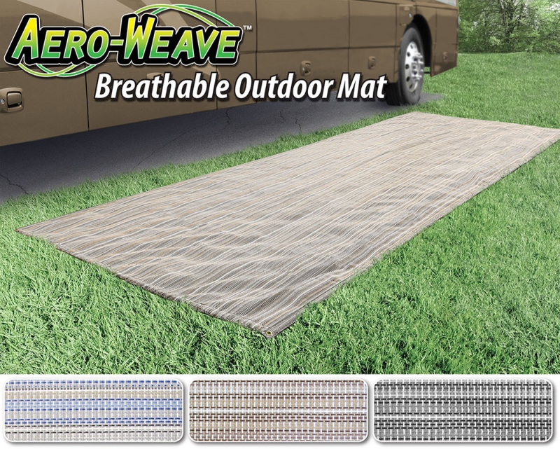 PATIO MAT AERO-WEAVE 6' x 15' - SANTA FE