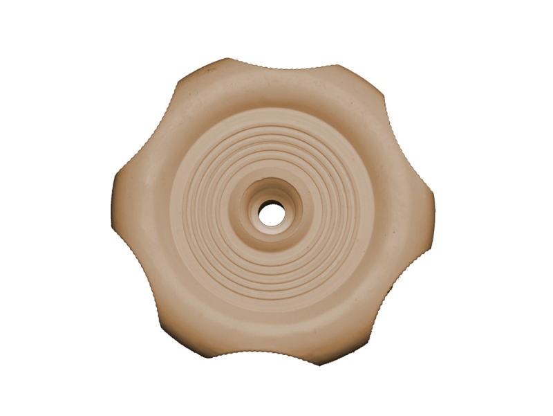 Window Knob - Beige 1"