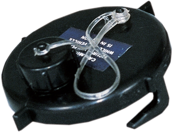 WASTE CAP - 3" CAP WITH 3/4" HOSE THREADED CONNECTION - CARDED