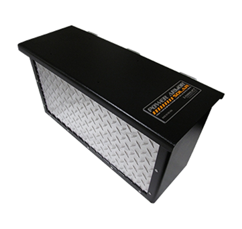 PowerArmor Locking Battery Box  FOR 12 Volt Battery 24" Length - Black