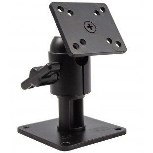 UNIVERSAL MONITOR PEDESTAL MOUNT 4" - BLACK