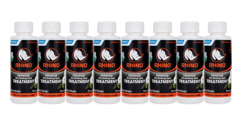 TOILET CHEMICAL RHINOFLEX SINGLES 8 Pack